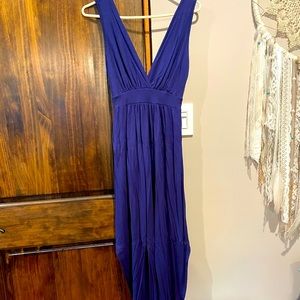 Blue Sumer Jersey Dress